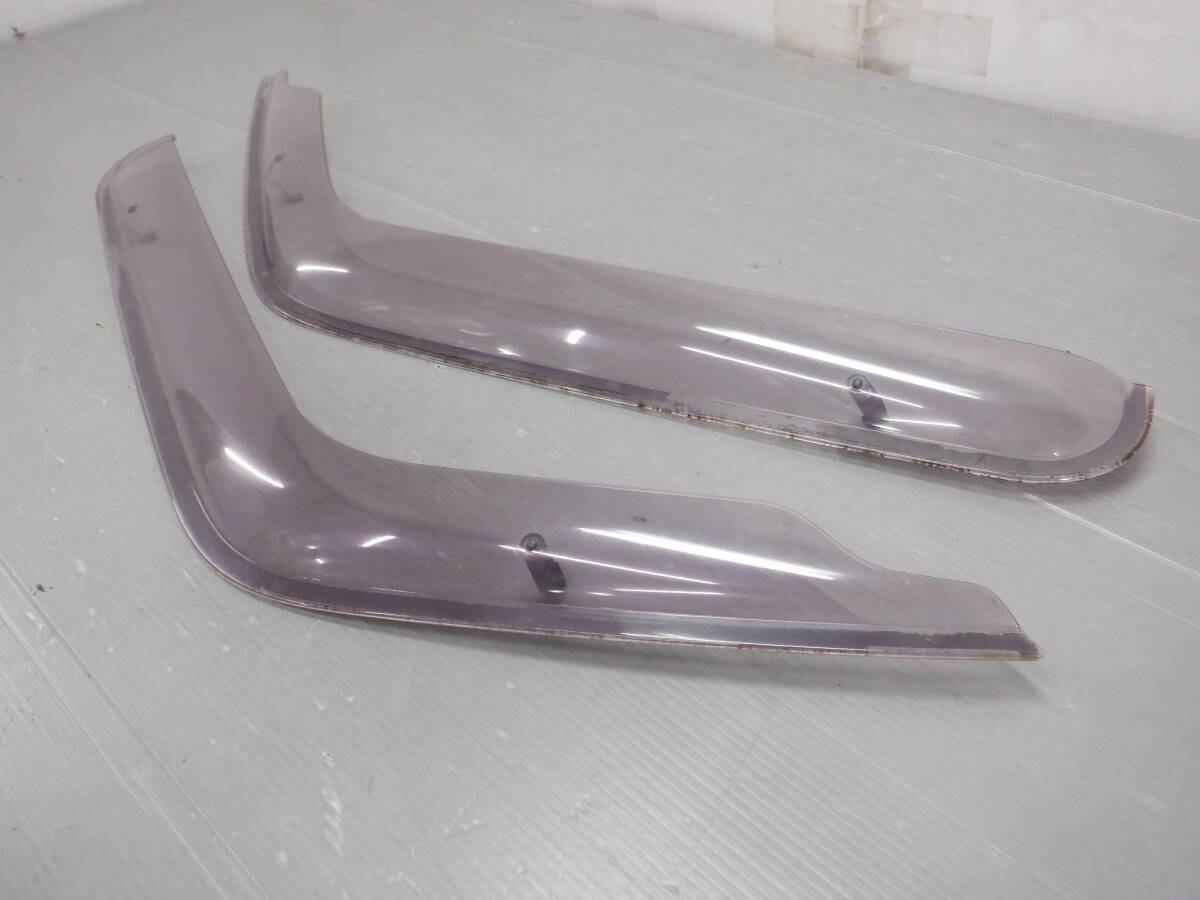 即決　H18年 DA63T キャリィ トラック KC ドア バイザー 左右 アクリル プラスチック /14【6-24143】87080