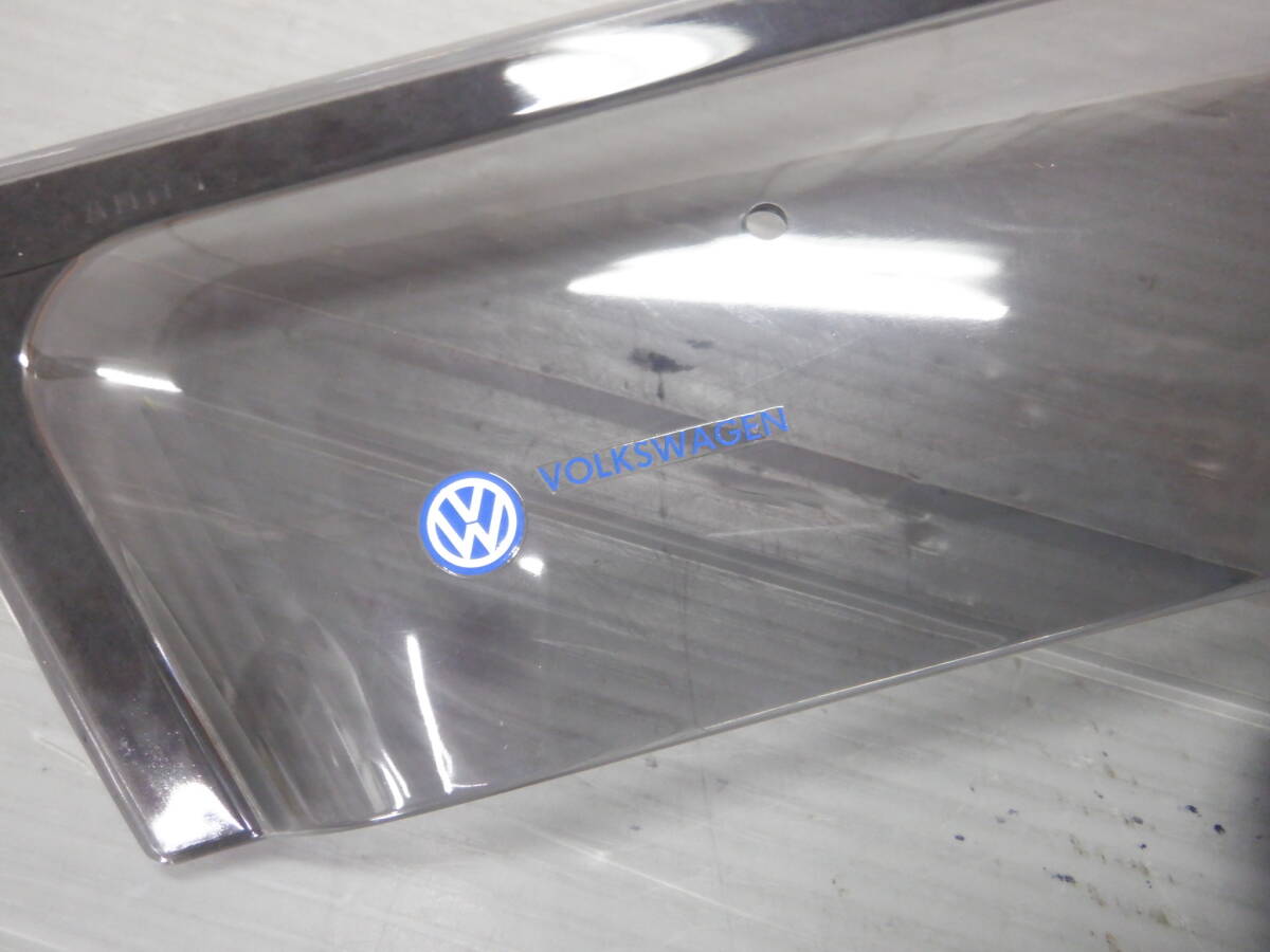 即決 未使用 VW フォルクスワーゲン ゴルフ4 1JAZJ 1J系 GLi 右H ドア バイザー アクリル プラスチック 未使用 訳あり/16【6-24484】87196_画像4