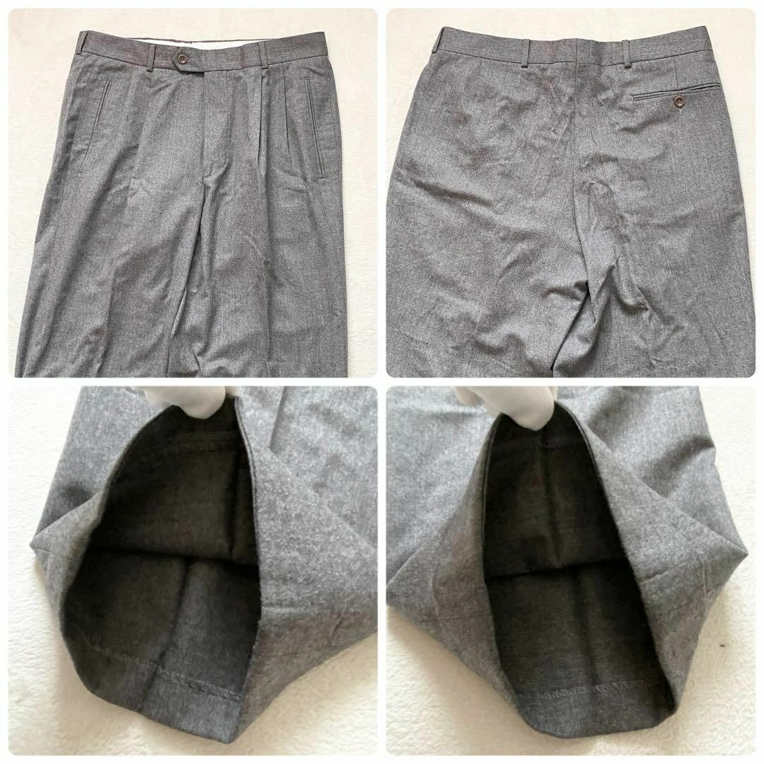 A46 美品 HUGO BOSS ヒューゴボス スーツセット グレー 灰色 54 A46 美品 HUGO BOSS ヒューゴボス スーツセット グレー 灰色 54