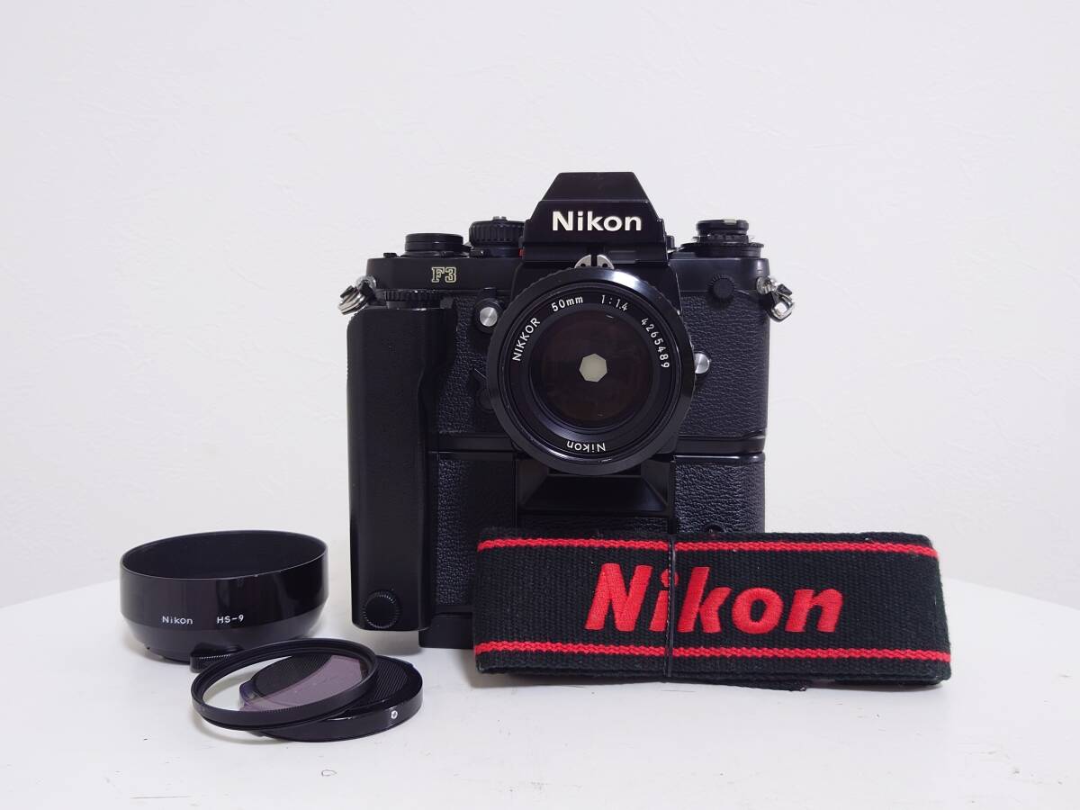 Nikon F3 Eyelevel + Ai 50mm f/1.4 ニコン アイレベル カメラ レンズ ジャンク