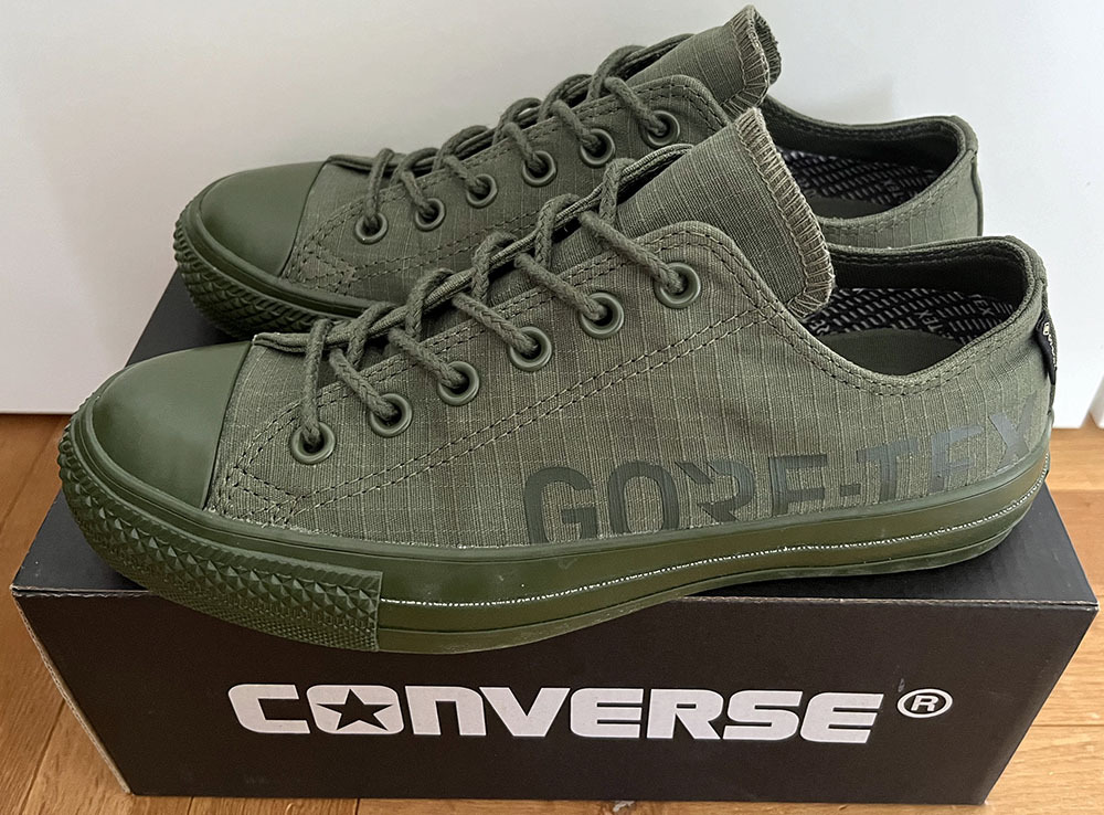CONVERSE ALL STAR 100 GORE-TEX SIDELOGO MN OX コンバース オールスター ゴアテックス