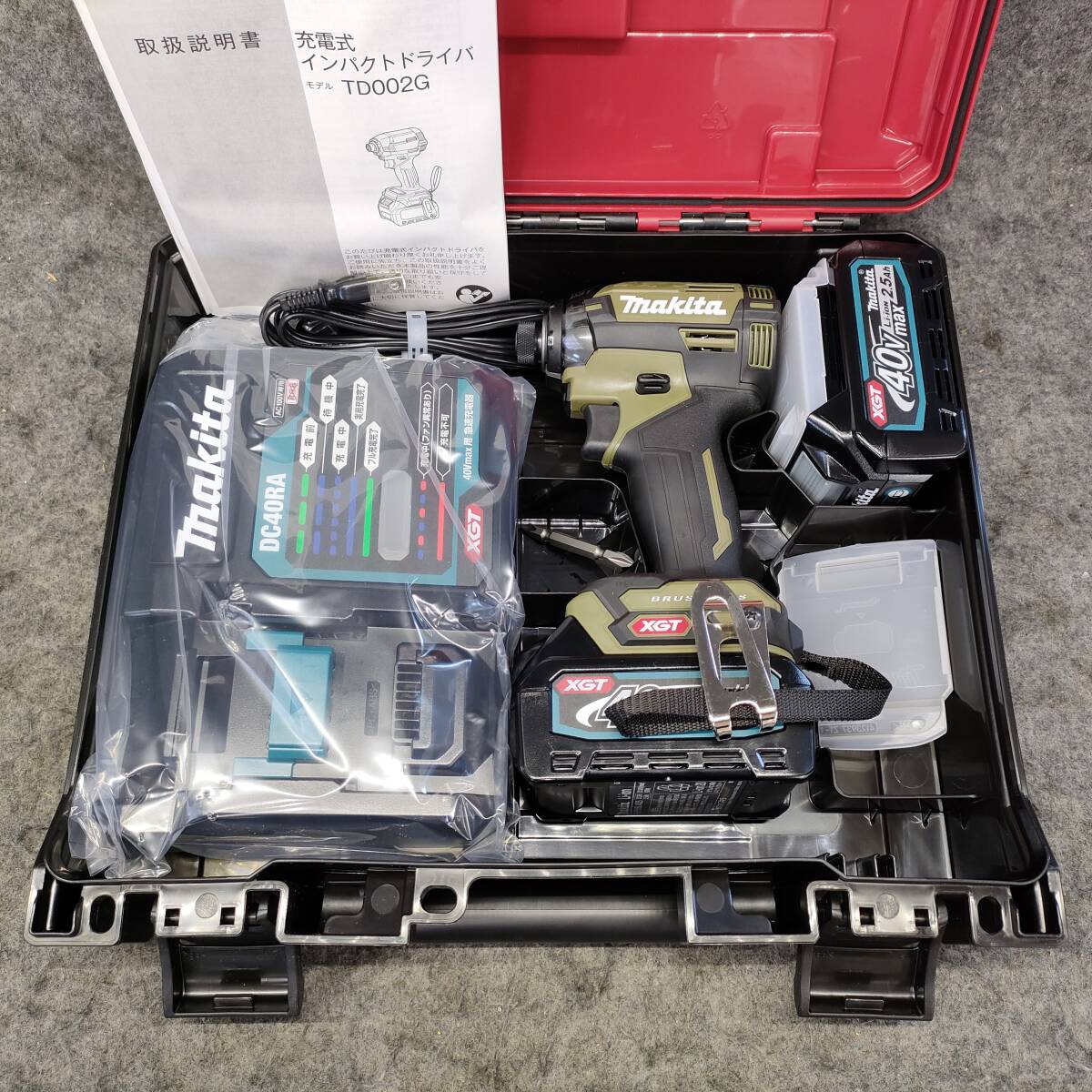 【未使用品】★マキタ(makita) コードレスインパクトドライバー TD002GRDXO 店頭展示品