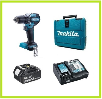 【限定】マキタ 18V 充電式ドライバドリル DF487DZ+充電器(DC18RF)[USB端子付]+バッテリ(BL1860B)[6.0Ah]+ケース(821779-8)