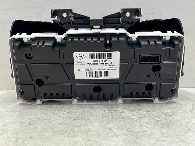 ルノー ルーテシア BH 2014年 RH5F スピードメーター 248109766R (在庫No:519227) (7594)