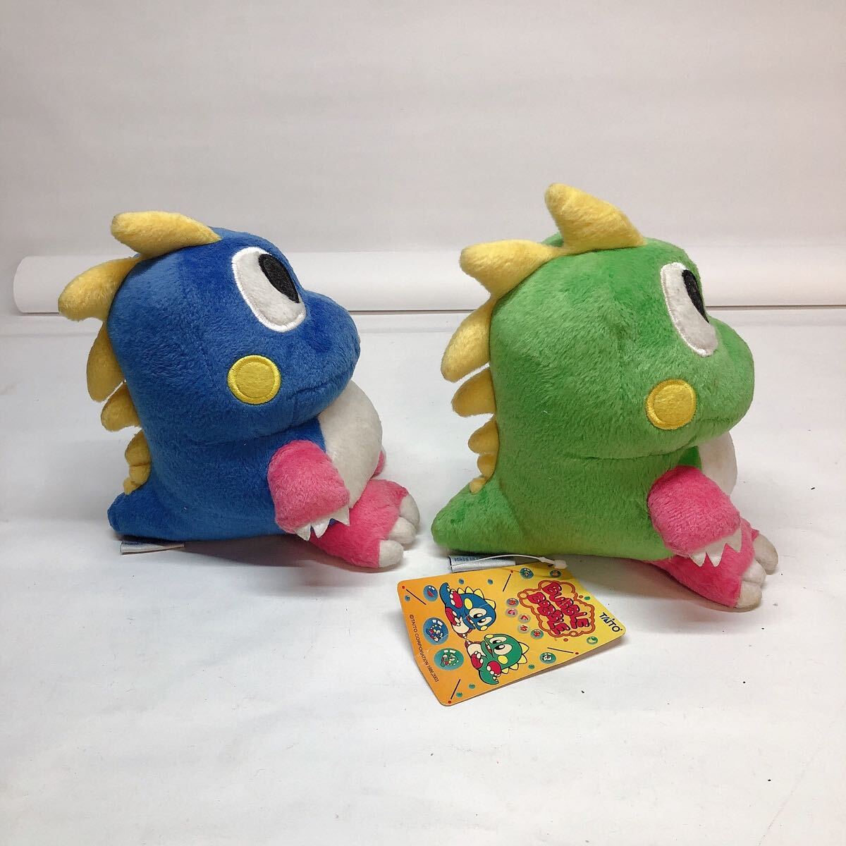 当時物 レトロ タイトー ぬいぐるみ バブルボブル BUBBLE BOBBLE 当時物 レトロ タイトー ぬいぐるみ バブルボブル BUBBLE BOBBLE