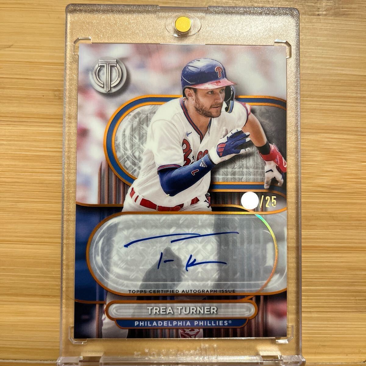 25枚限定】2024 いとおしく Topps tribute Trea Turner トレイ 25枚限定】2024 いとおしく Topps tribute Trea Turner トレイ