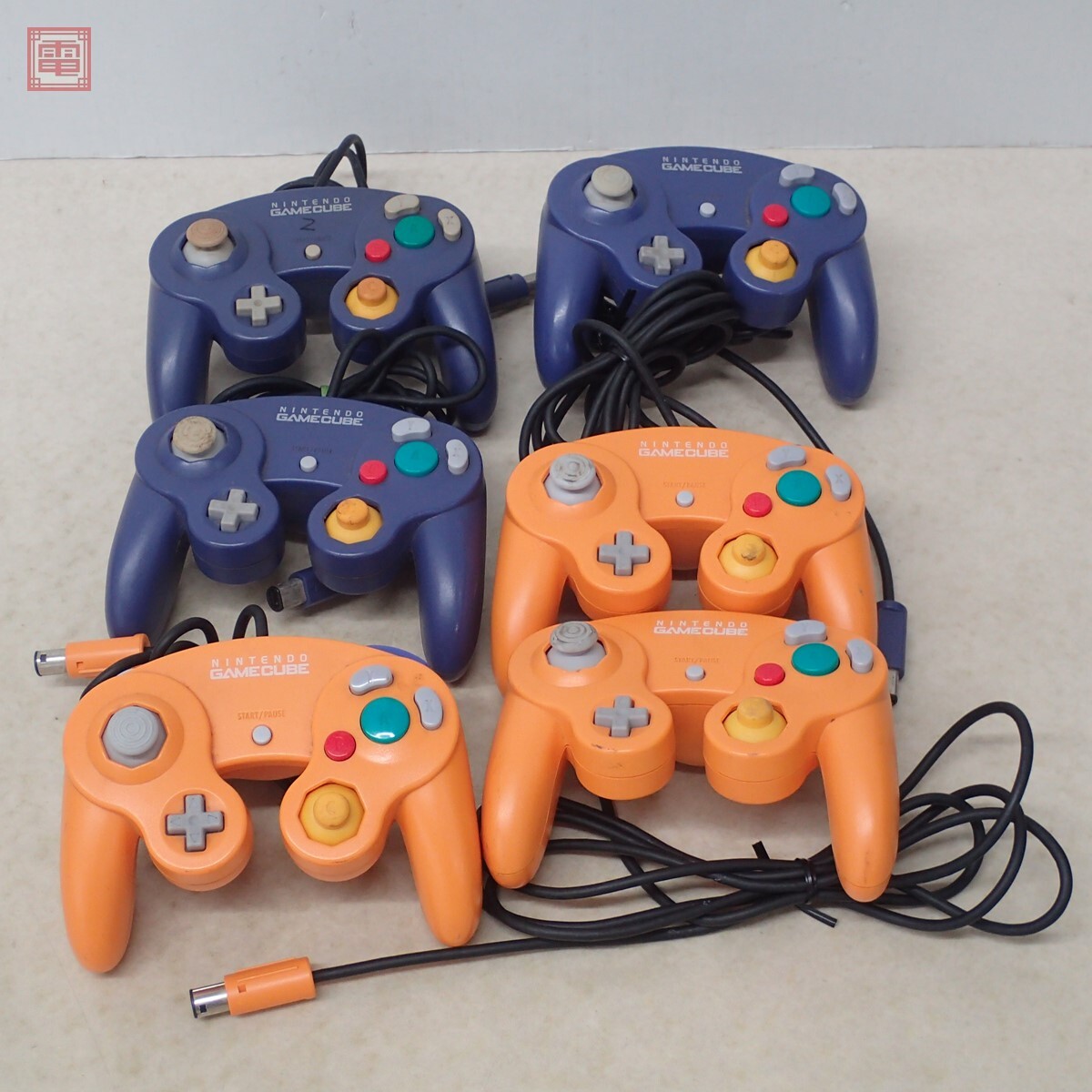 ジャンク】 GC ゲームキューブコントローラー まとめて20 ジャンク】 GC ゲームキューブコントローラー まとめて20