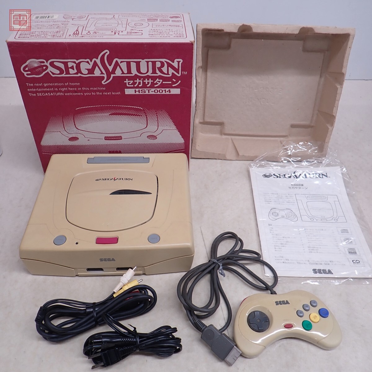 激安店舗 動作品 - Yahoo!オークション シリアル一致 セガサターン SS 本体、アクセサリー