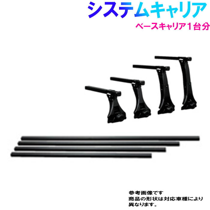 タフレック システムキャリア ベースキャリア 一台分 いすず ビッグホーン 型式UBS系対応 カーキャリア