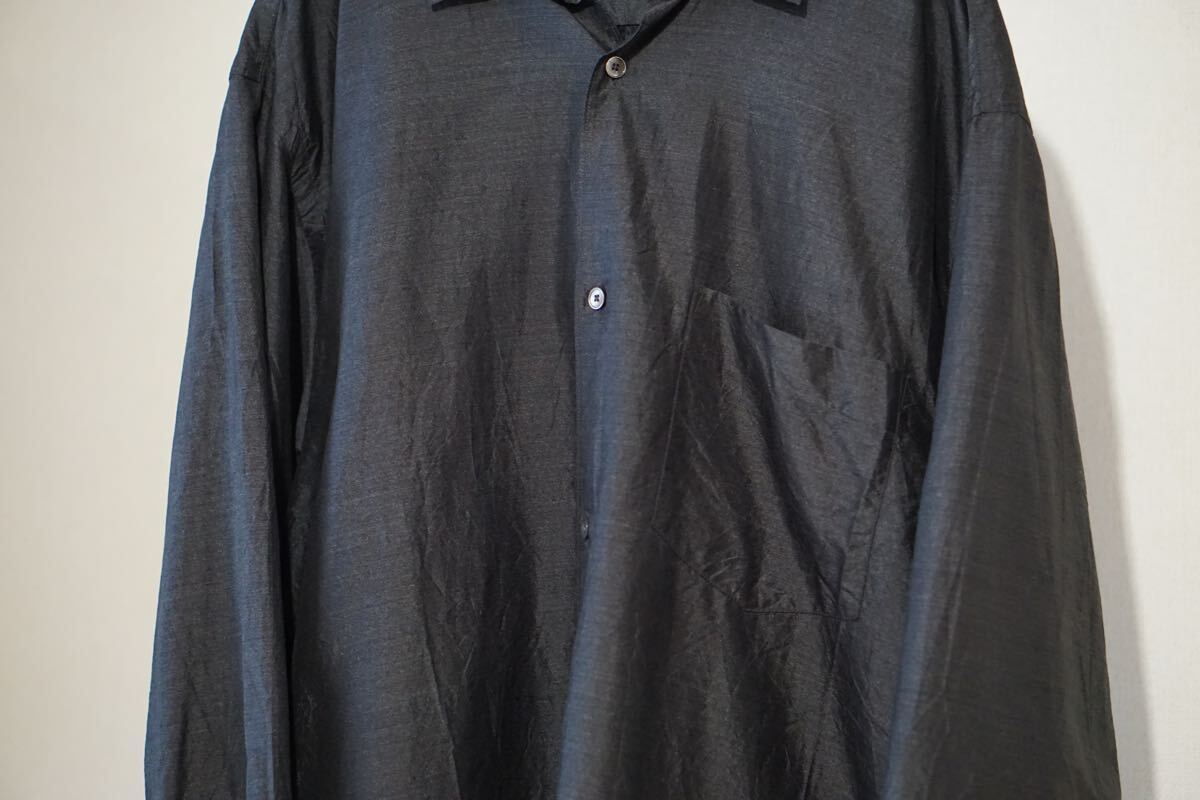 21SS COMOLI 杢シルクシャツ 3 チャコール コモリシャツ|Yahoo 21SS COMOLI 杢シルクシャツ 3 チャコール コモリシャツ|Yahoo