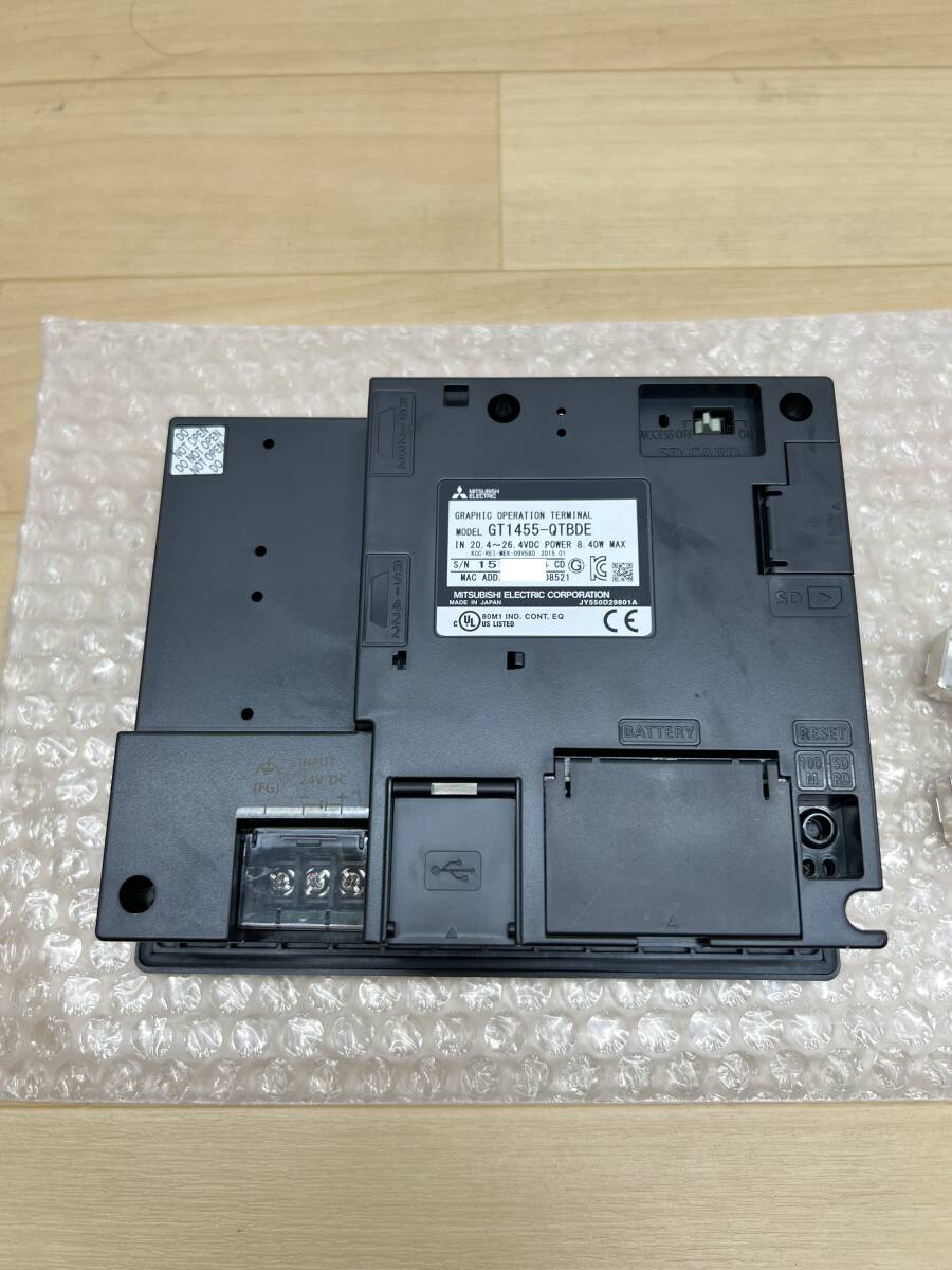 GT1455-QTBDE 中古・動作保証 三菱電機 管理番号 310Y1-29 18 GT1455-QTBDE 中古・動作保証 三菱電機 管理番号 310Y1-29 18