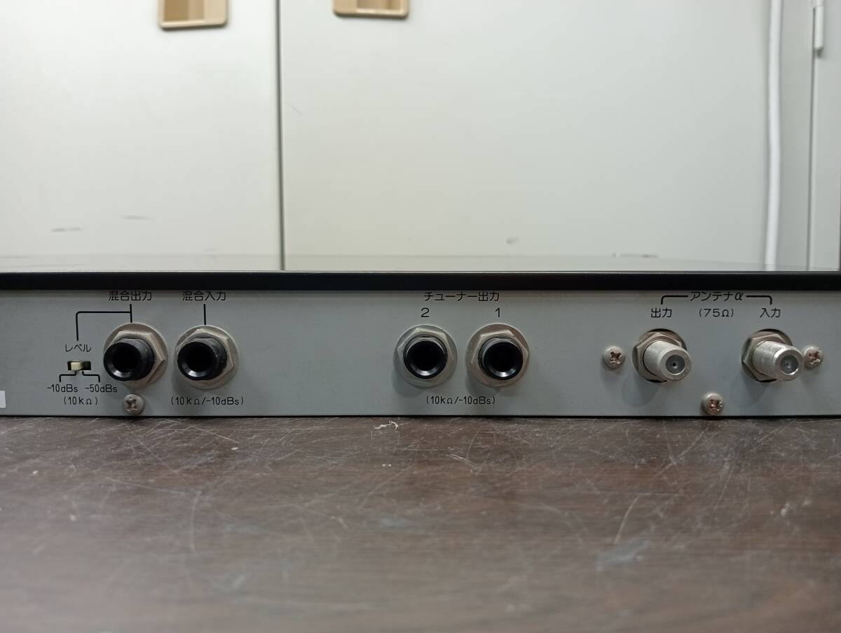 [YPA0274]*Victor WT-870-B DIVERSITY WIRELESS TUNER большой ba City беспроводной тюнер электризация проверка только * б/у 