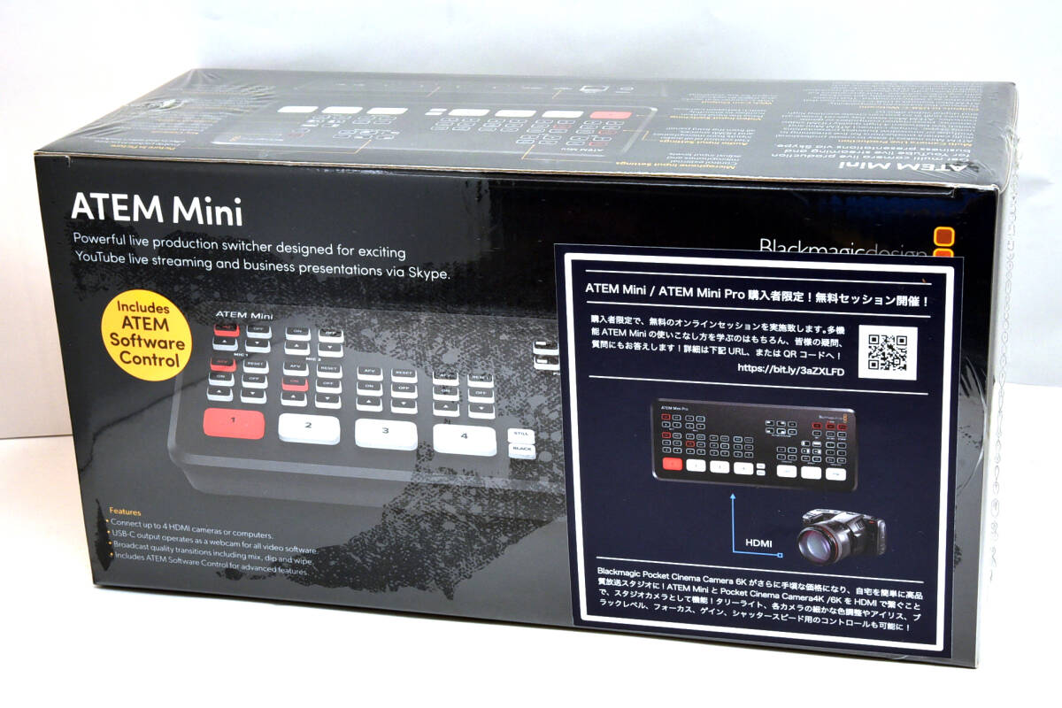 Nie★新品未開封★Blackmagic★Design★ATEM★Mini Production Switcher Blackmagic Design Atem Mini Swatemmini