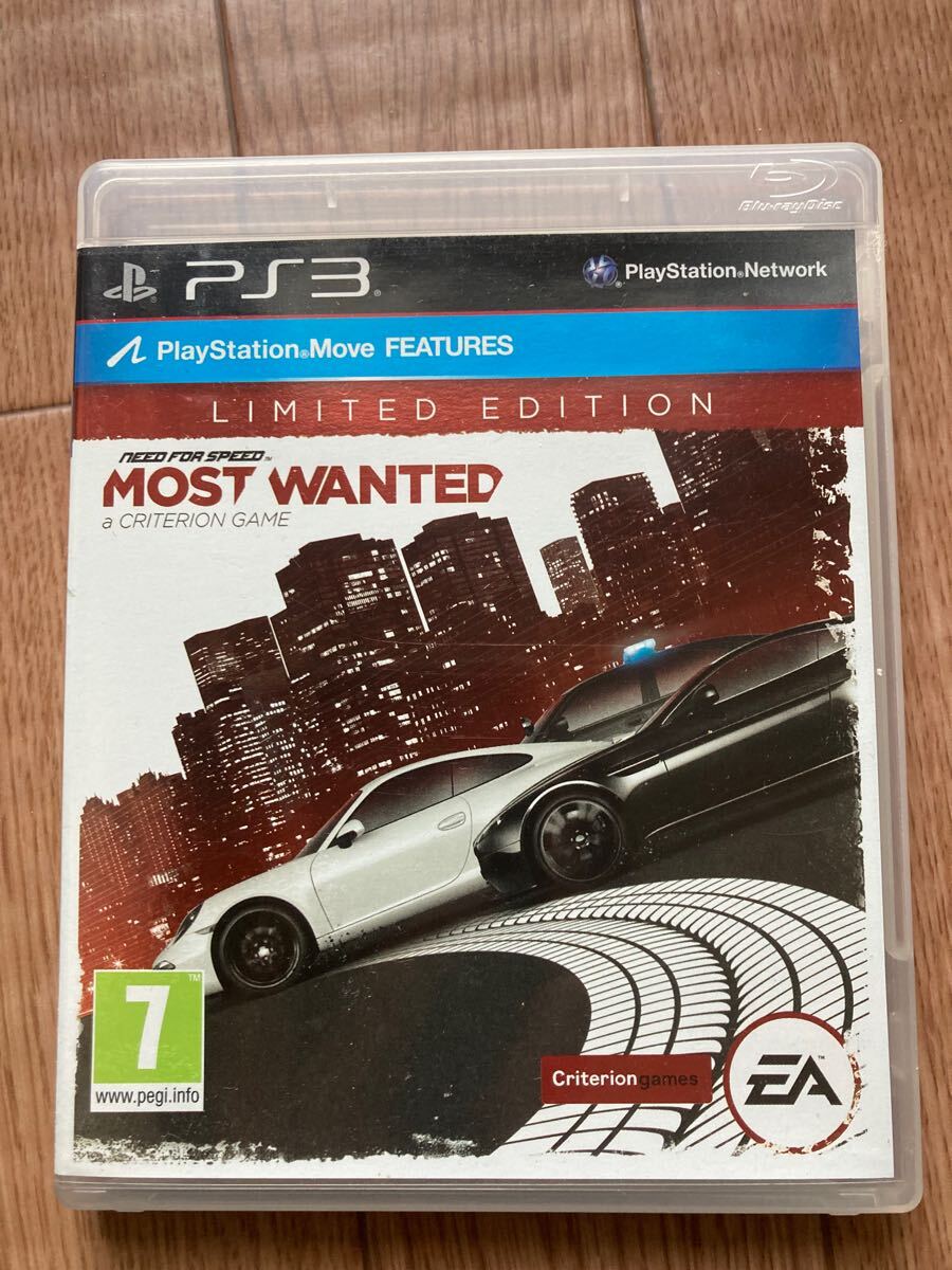 PS3 Need for Speed Most Wanted ES版　Need for Speed Most Wanted リミテッドエディション