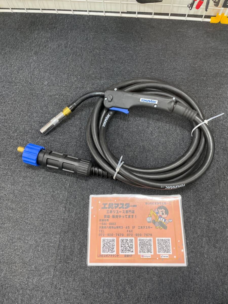 Y-70) TOKINNARC TLー35ーSLーD4 CO2/MAG溶接トーチ Y-70) TOKINNARC TLー35ーSLーD4 CO2/MAG溶接トーチ