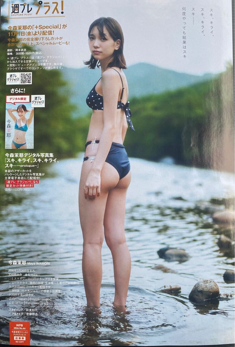 週刊プレイボーイ46号今森茉耶直筆サイン入りチェキプレゼント