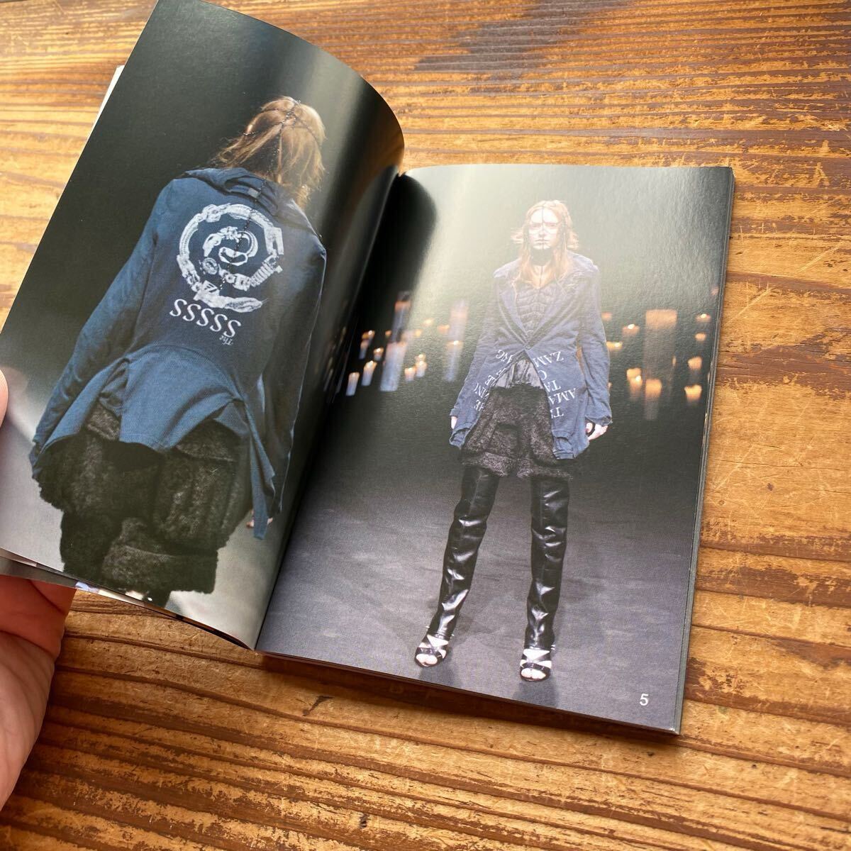 希少 アンダーカバー UNDERCOVER 2006ss T期 ルックブック 希少 アンダーカバー UNDERCOVER 2006ss T期 ルックブック
