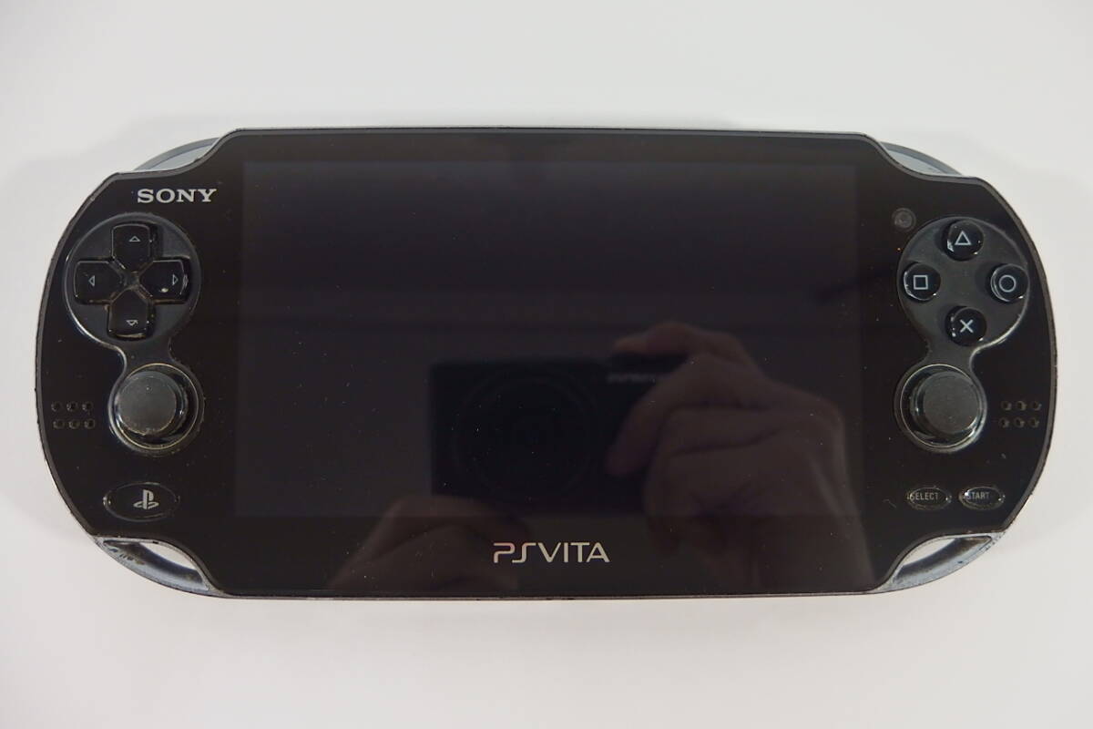 ◆SONY ソニー PlayStation PS Vita PCH-1100 本体 クリスタル・ブラック ジャンク