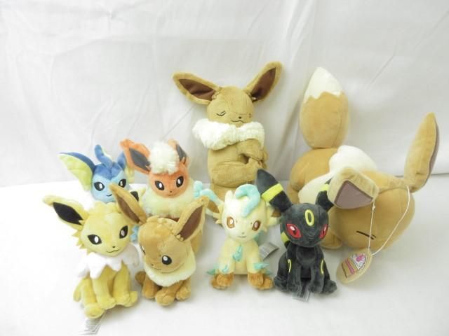 【同梱可】中古品 ホビー ポケットモンスター イーブイ 他 ぬいぐるみ グッズセット