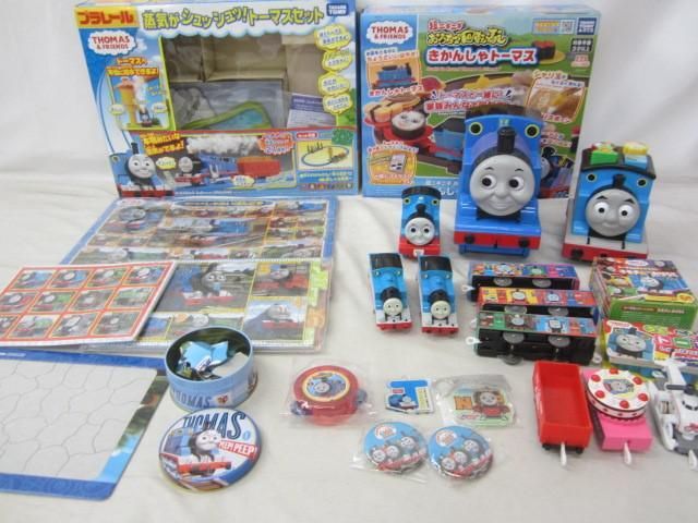 【同梱可】中古品 ホビー きかんしゃトーマス のみ プラレール おうちで回転寿し パズル 等 グッズセット