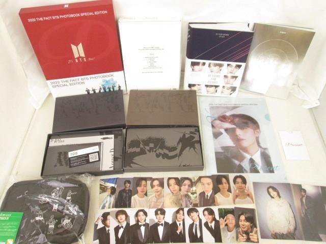 【同梱可】中古品 韓流 防弾少年団 BTS JIMIN FACE RM INDIGO SUGA AGUST D CD 写真集 トレカ18枚等グッズセット