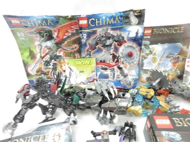 【同梱可】中古品 ホビー LEGO レゴ バイオニクル チーマ 70795 70793 70203 70204 等 4点 グッズセット