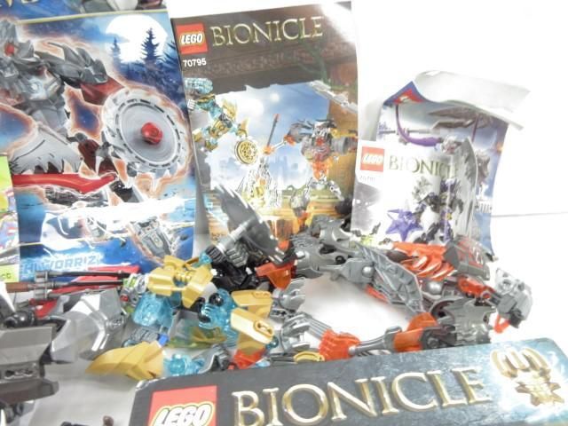 【同梱可】中古品 ホビー LEGO レゴ バイオニクル チーマ 70795 70793 70203 70204 等 4点 グッズセット