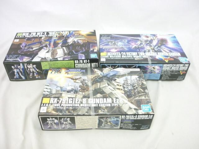 【同梱可】未使用 プラモデル 機動戦士ガンダム HGUC 1/144 ガンダム NT1 V2アサルトバスターガンダム 等 3点 グッズ
