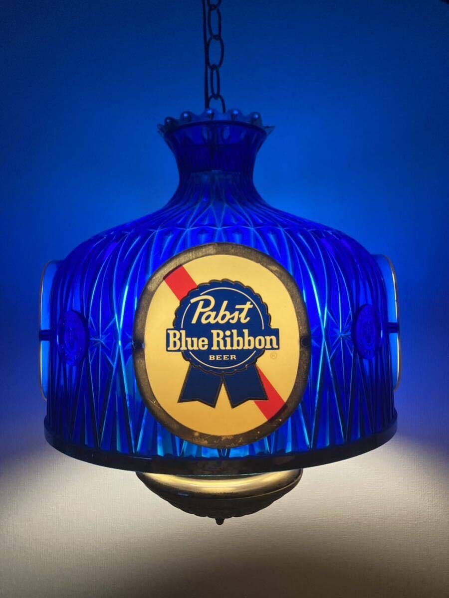 Pabst Blue Ribbon 吊り下げ照明 店舗什器 ライト ランプ Pabst Blue Ribbon 吊り下げ照明 店舗什器 ライト ランプ