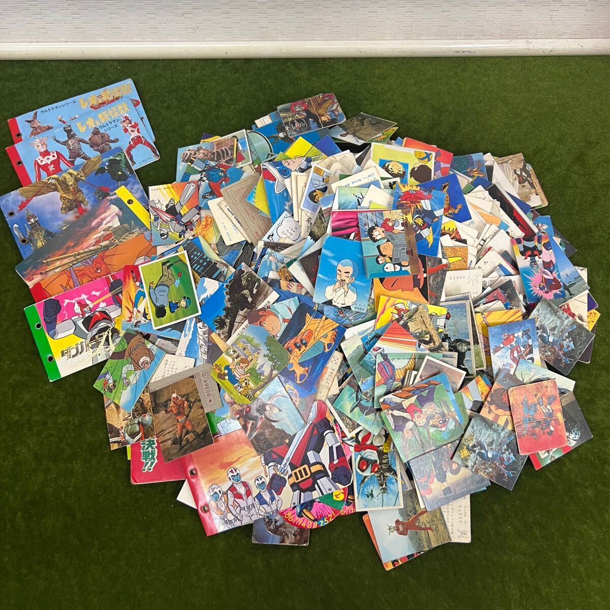 ★☆当時物/昭和レトロ めんこ/メンコ カード など大量まとめ ウルトラマン/宇宙戦艦ヤマト/仮面ライダー など