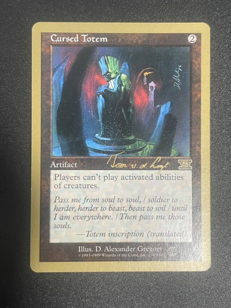 MTG マジックザギャザリング Cursed Totem / 呪われたトーテム像 英語版