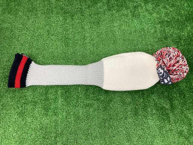 GK春日井■ 547 【新品】ヘッドカバー★オデッセイ CW24SS Knit Fairway HC クリーム ★フェアウェイウッド用★おすすめ★