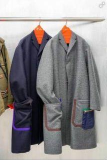 Kolor】渋谷パルコ限定 メンズパッチワークポケット コート Kolor】渋谷パルコ限定 メンズパッチワークポケット コート