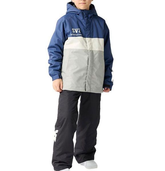 送料300円(税込)■ux247■キッズ セブンツー スノーウェア 上下セット(143-131) 160cm 9800円相当(柊)【シンオク】