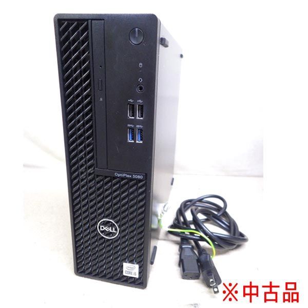 送料300円(税込)■zz144■DELL デスクトップPC OptiPlex 3080 Win11Pro/Core i5-10505@3.2GHz/メモリ8GB/SSD256GB ※中古【シンオク】