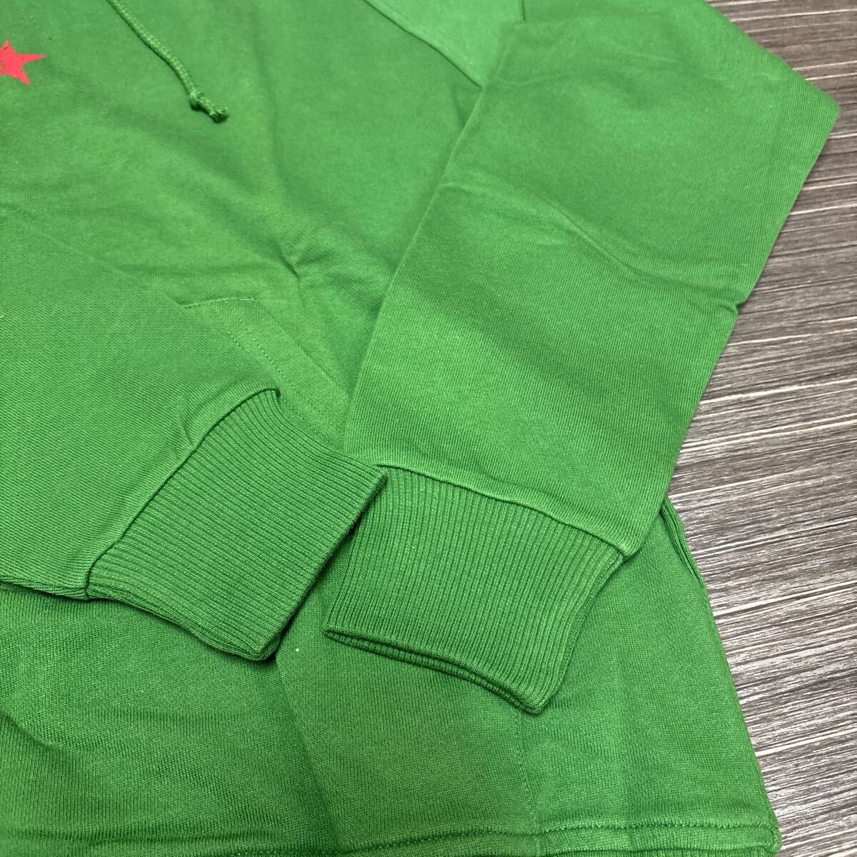 未使用●コンバース CONVERSE ALL STAR トレーナー グリーン/緑/パーカー/ロゴ/トップス/オールスター/スウェット/ブランド/綿100%★2169-3