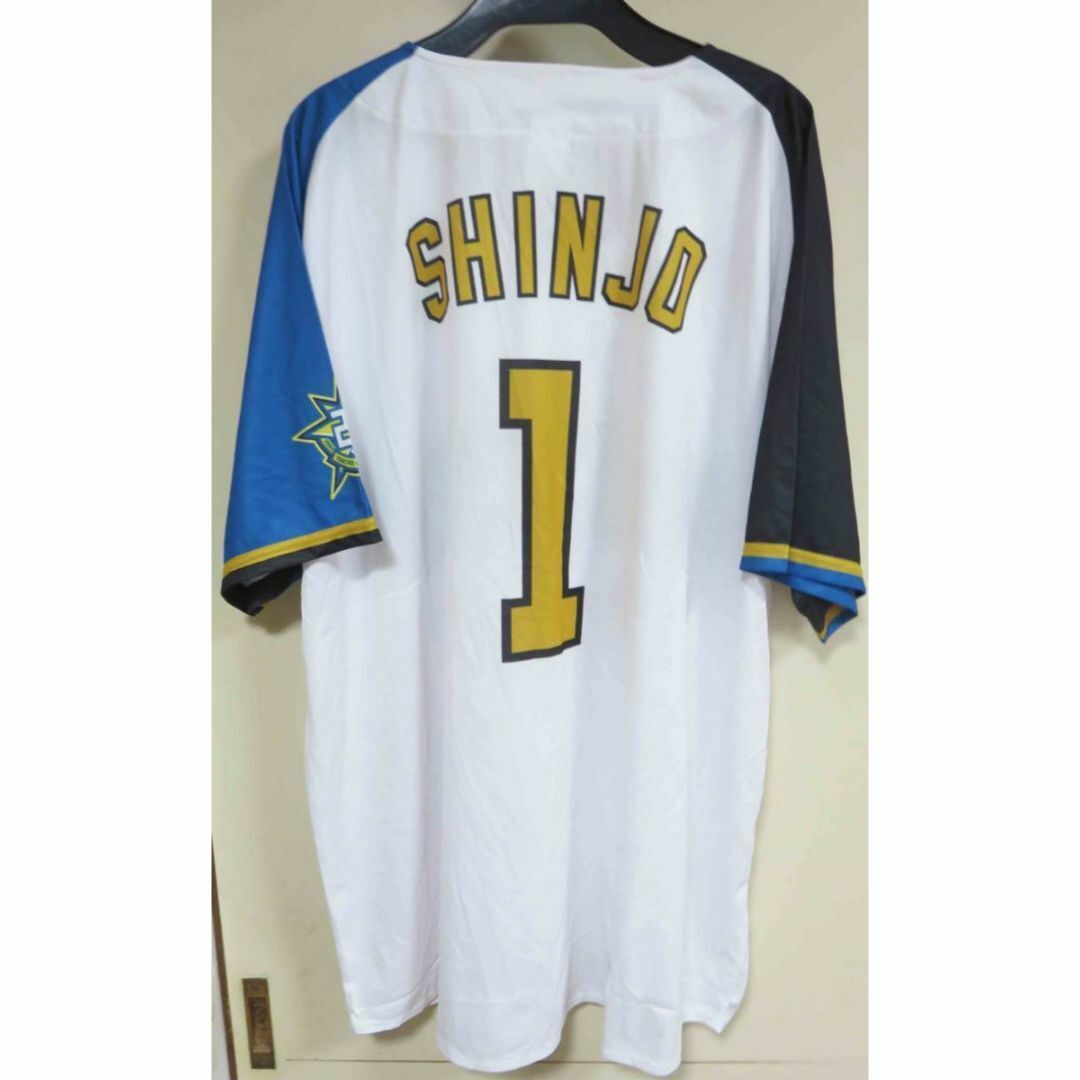 A新品XL◇北海道日本ハムHOKKAIDO 20thメモリアルユニフォーム■監督ボス　新庄剛志１番☆プロ野球　スタジアム観戦◆日ハム　ファイターズ
