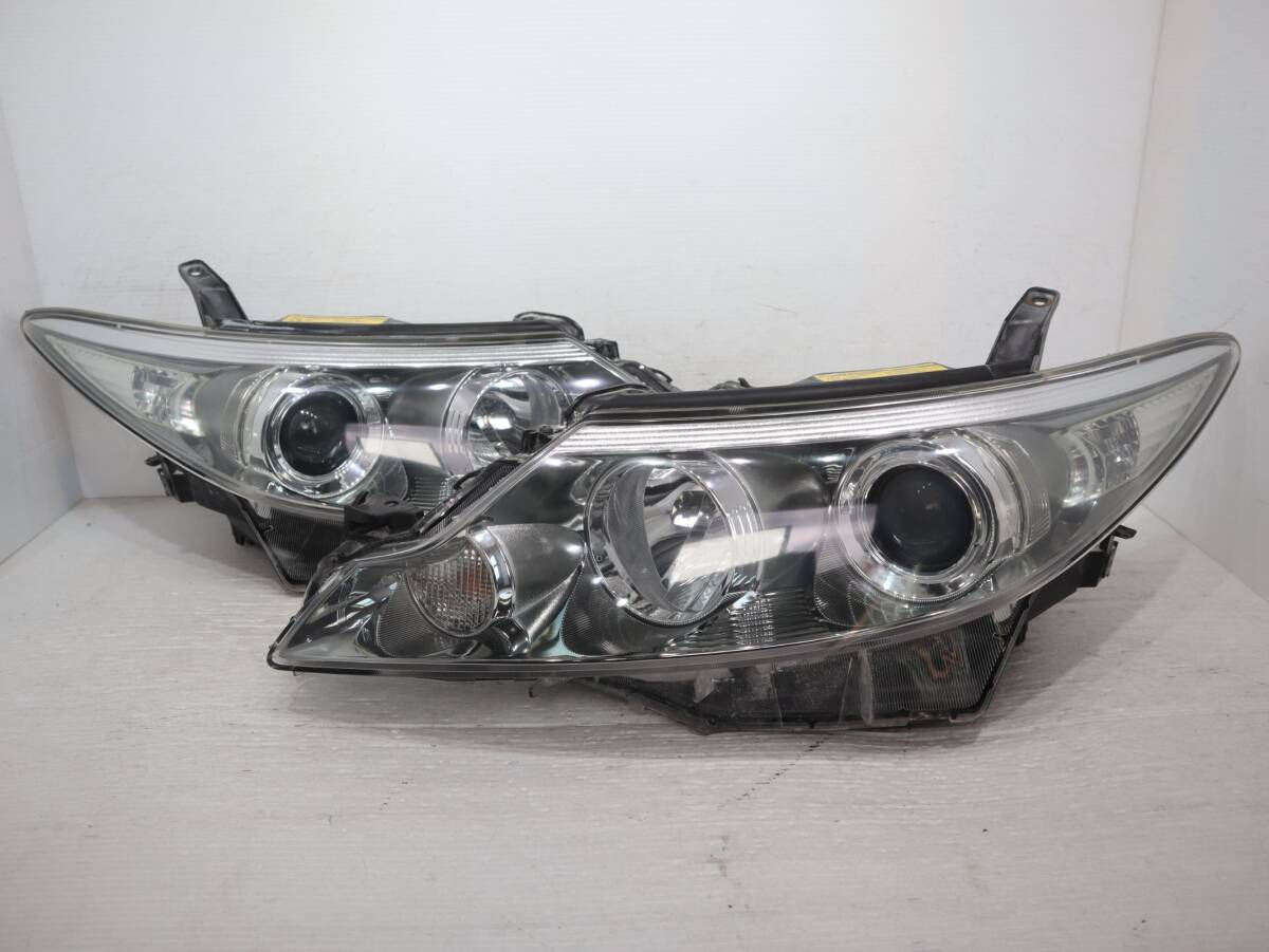 キレイ HID 【コーティング済】 キセノン　迅速発送 車検〇 STANLEY P4770 迅速発送 管理BR55-32 フーガ Y50 ヘッドライト 左右 キレイ HID コーティング済 キセノン 迅速発送 車検〇 STANLEY