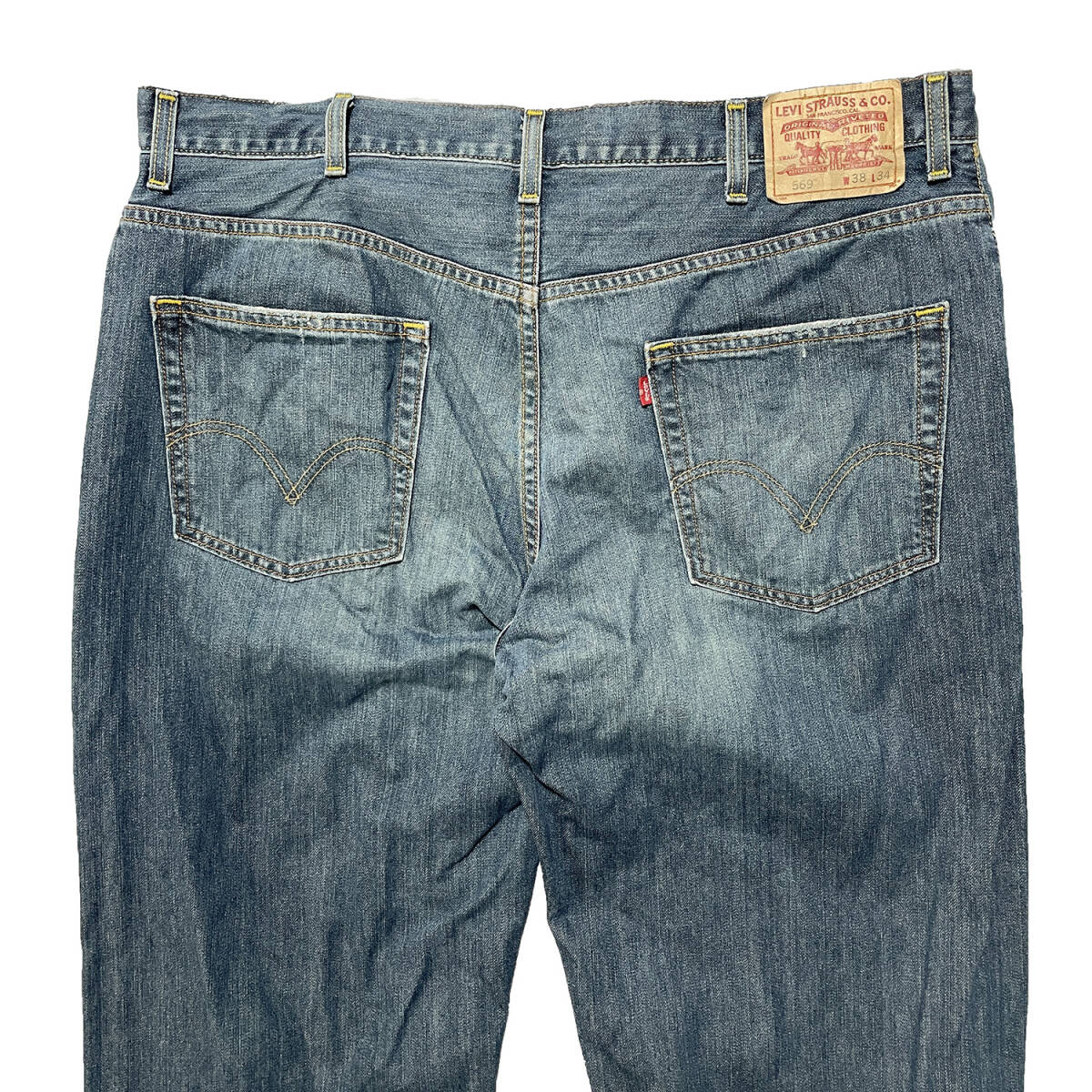 USA 古着 Levis リーバイス 569 ルーズストレート ジーンズ USA 古着 Levis リーバイス 569 ルーズストレート ジーンズ
