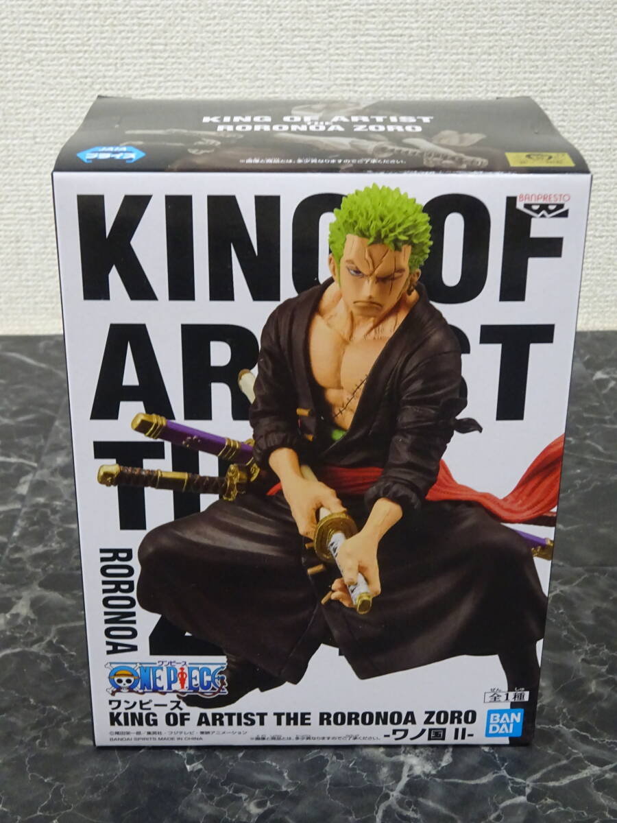 【ワンピース】 ワノ国Ⅱ ロロノア・ゾロ 未開封 / KING OF ARTIST THE RORONOA ZORO 
