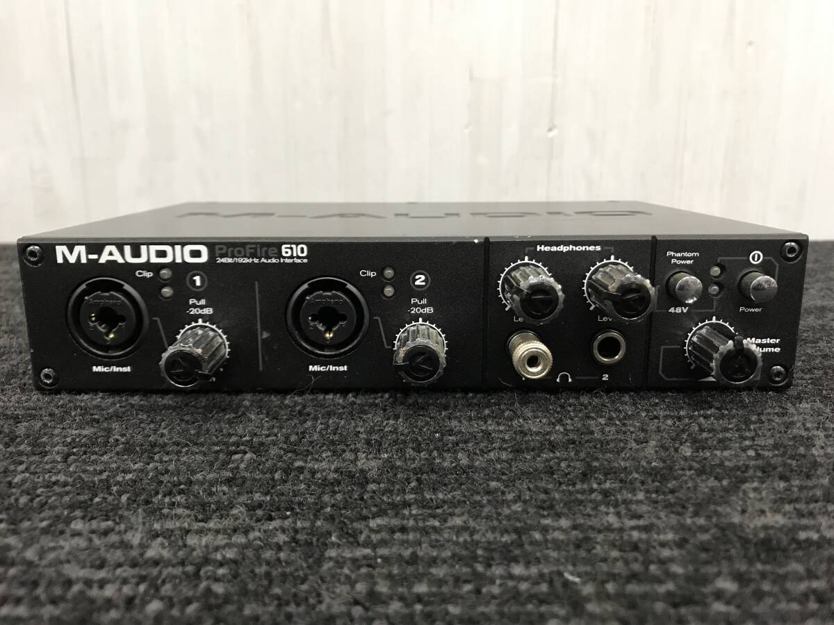 247☆M-AUDIO　ProFire610　オーディオインターフェース　動作未確認
