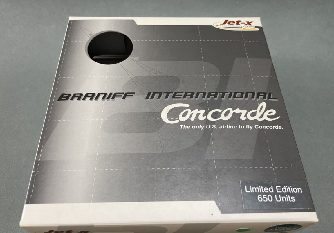 Jet-X [ JX094 ] Concorde Fantasy Braniff (ブラニフ） -Green- ( 1/400 )ジェットエックス