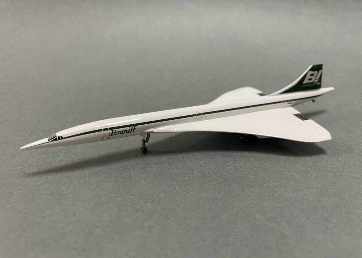 Jet-X [ JX094 ] Concorde Fantasy Braniff (ブラニフ） -Green- ( 1/400 )ジェットエックス
