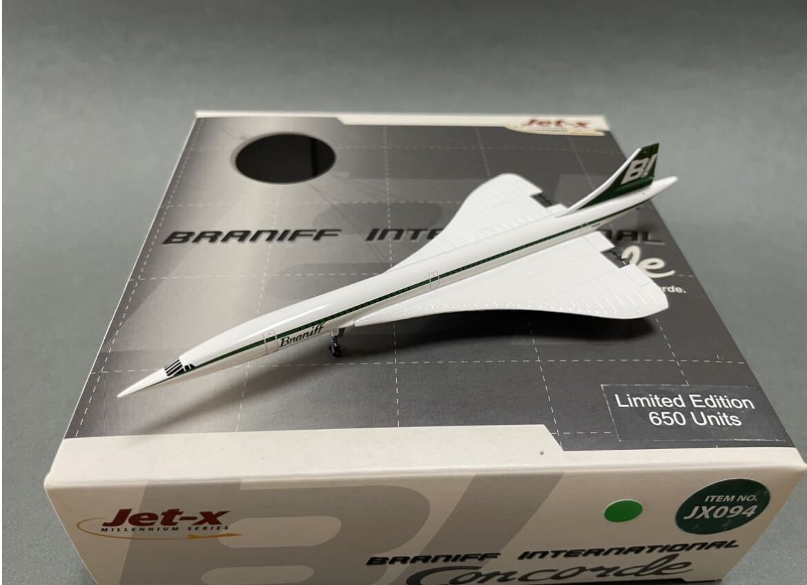 Jet-X [ JX094 ] Concorde Fantasy Braniff (ブラニフ） -Green- ( 1/400 )ジェットエックス