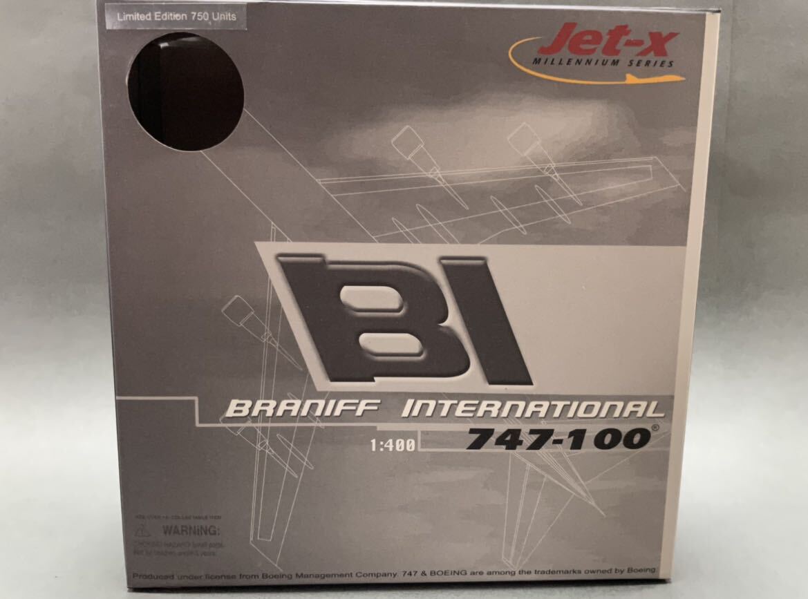 Jet-X [ JX-058 ] B747-100 Braniff International ( Orange