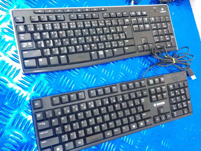 TIN●〇中古　USBキーボードセット（パソコン　PC）　6-10/10（か）_画像3