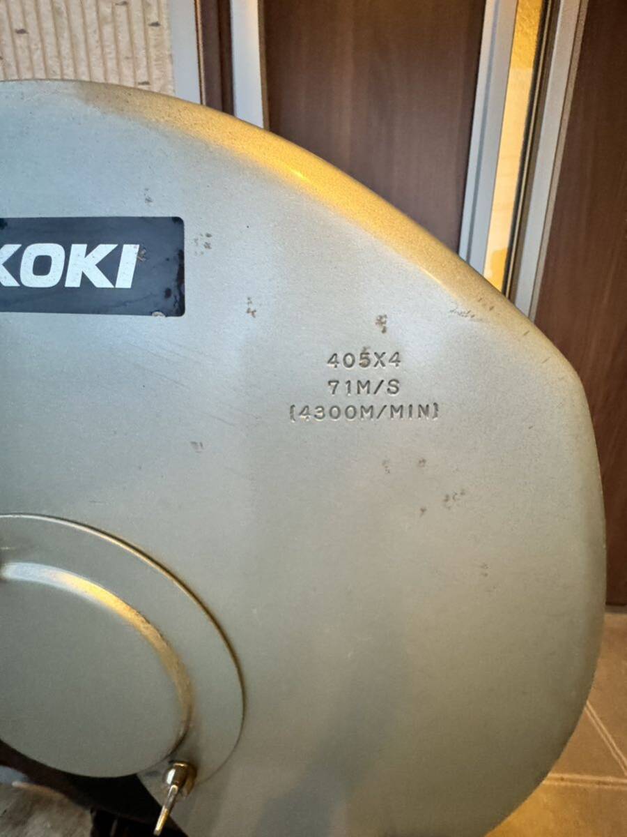 中古品!動作良好!HiKOKI-ハイコーキ(旧:日立工機) 高速切断機 中古品!動作良好!HiKOKI-ハイコーキ(旧:日立工機) 高速切断機