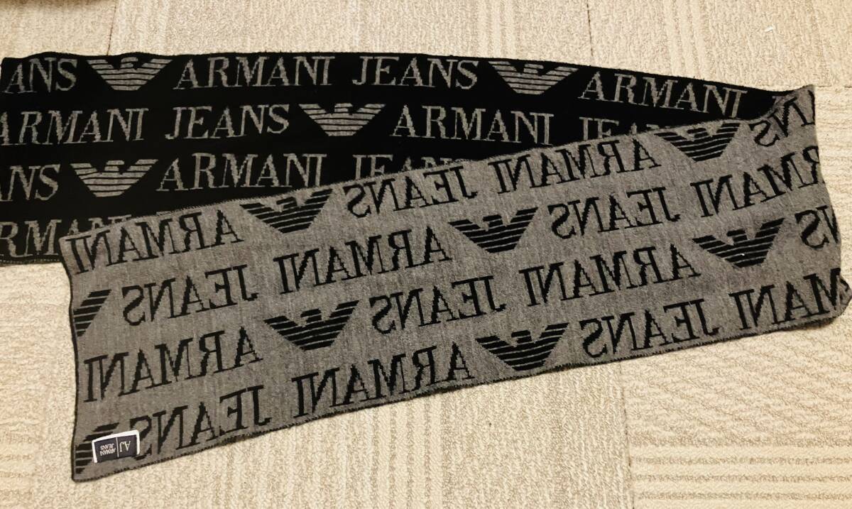 armani jeans アルマーニ　マフラー