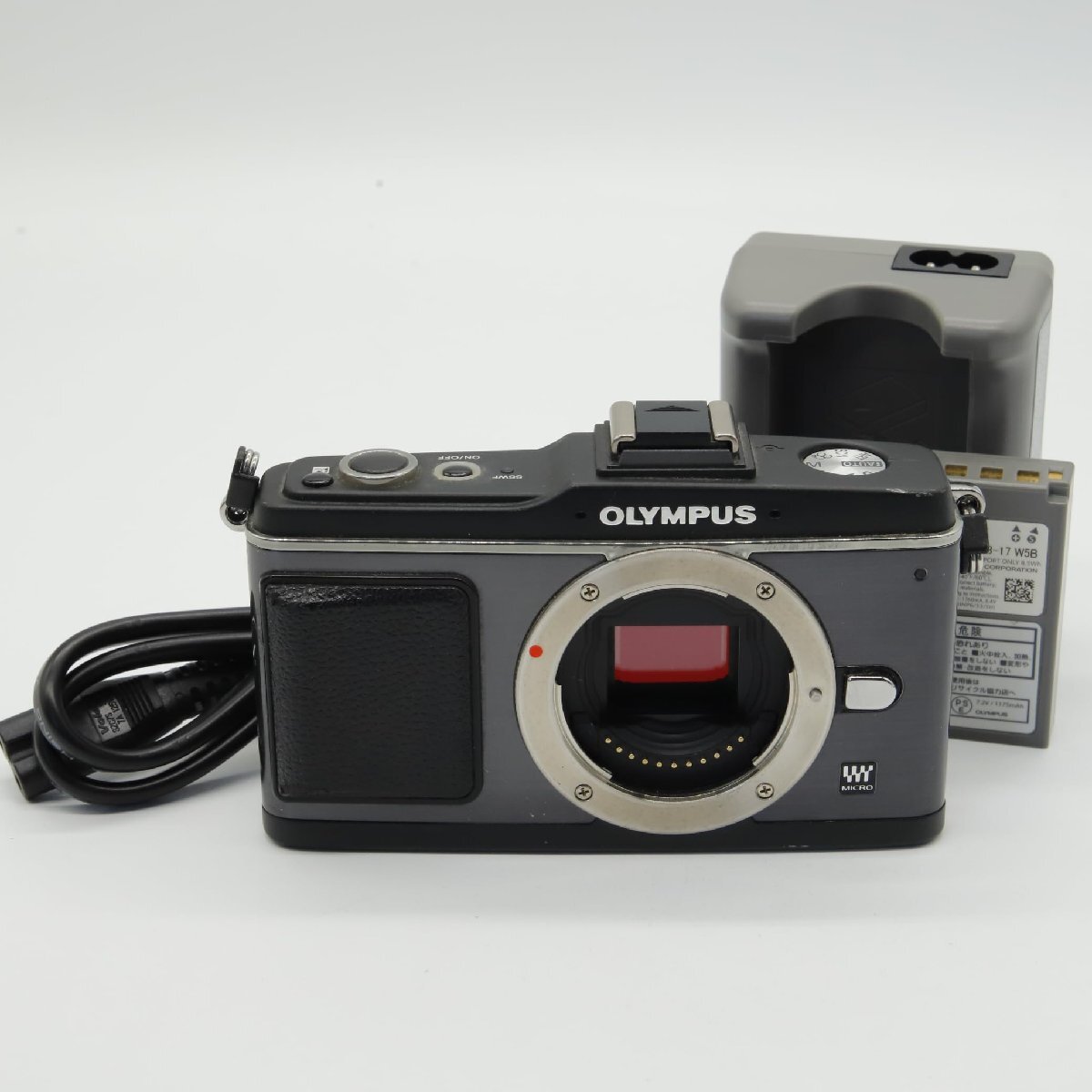OLYMPUS PEN 一眼カメラ E-P2 ブラック ボディのみ(AB54 OLYMPUS PEN 一眼カメラ E-P2 ブラック ボディのみ(AB54