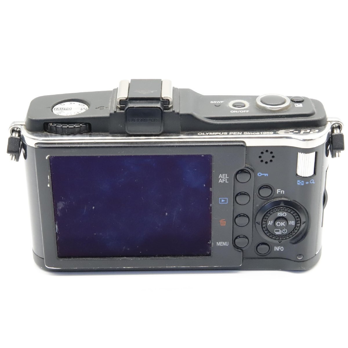 OLYMPUS PEN 一眼カメラ E-P2 ブラック ボディのみ(AB54 OLYMPUS PEN 一眼カメラ E-P2 ブラック ボディのみ(AB54